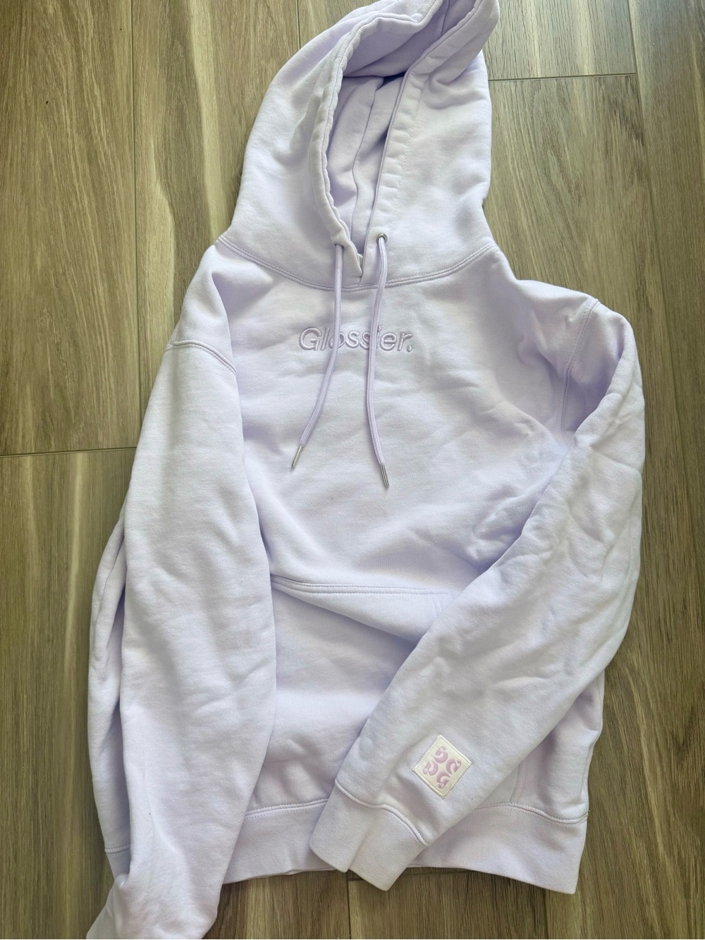 Glossier Lavender Hoodie